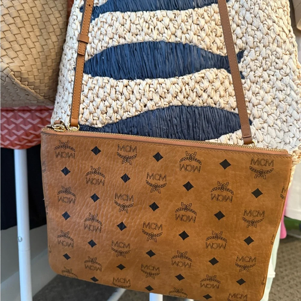 $500 NWOT MCM Crossbody Viestos Pouch with Original Strap - Picture 6 of 6